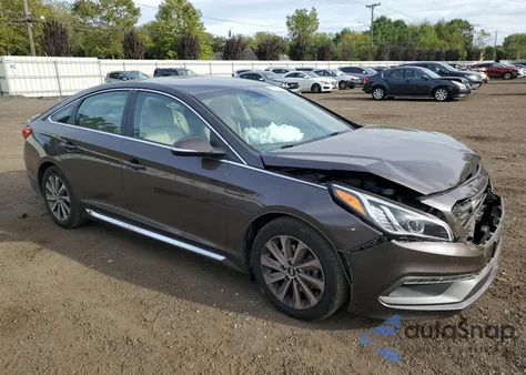 2017 Hyundai Sonata Sport from USA, damaged, VIN 5NPE34AF4HH551926